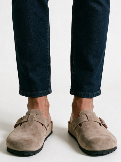 Ethan - Luxurious Soft Suede Mens Slippers - view 3