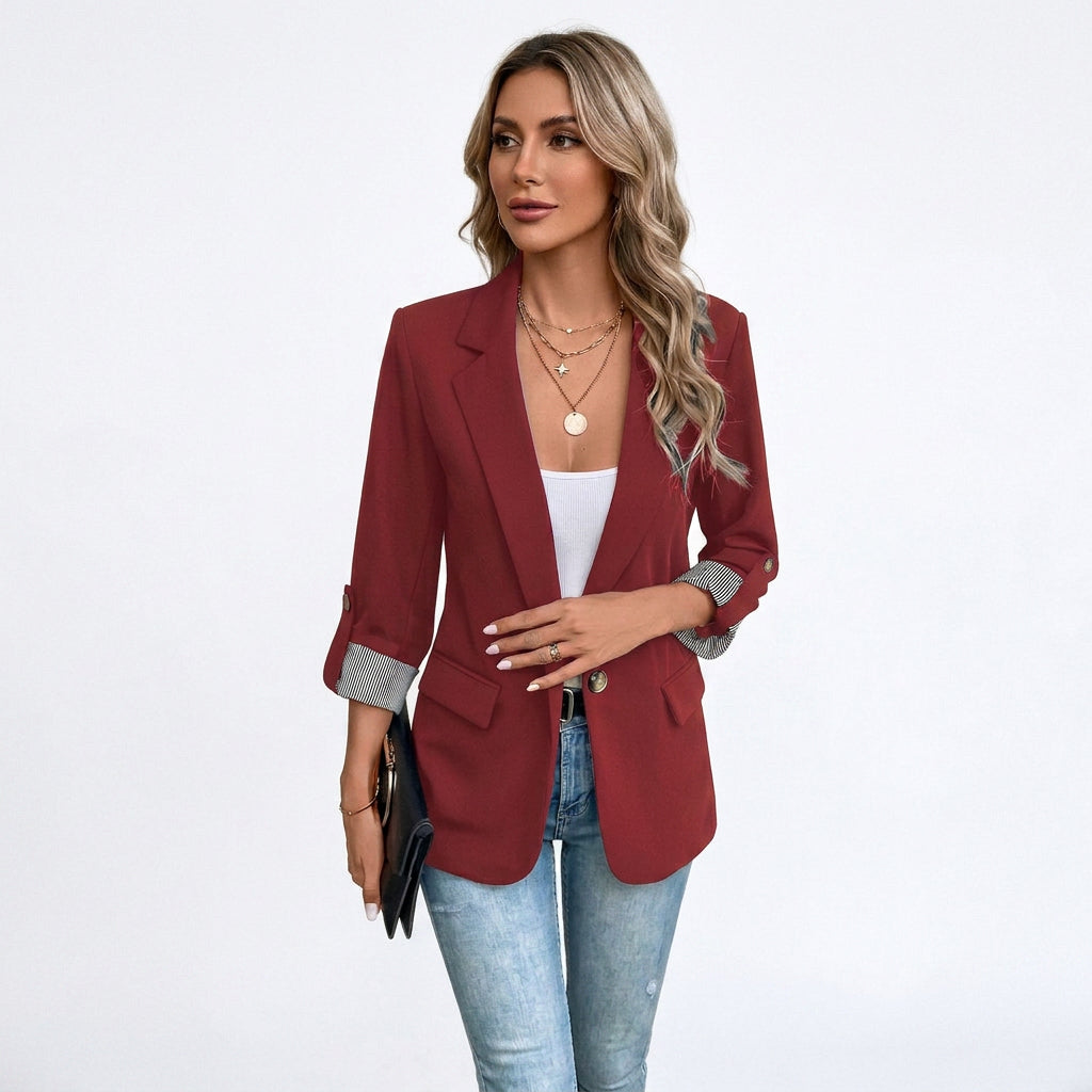 Evelyn - Stylish Casual Women's Blazer with Pockets