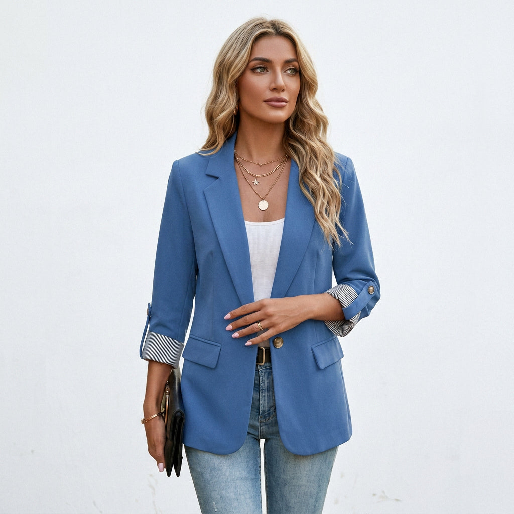 Evelyn - Stylish Casual Women's Blazer with Pockets