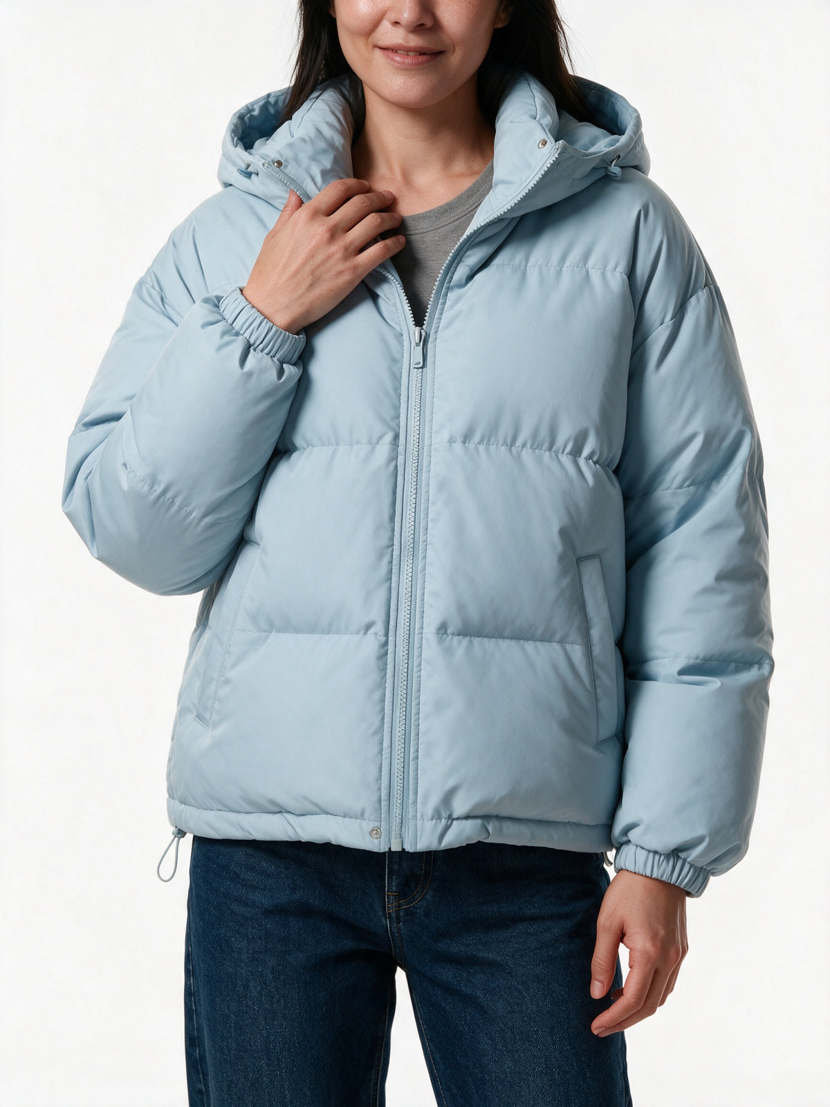Fenna - Women's Short Hooded Puffer Jacket - view 3
