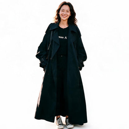 Francesca - Oversized Casual Trench Coat for Women