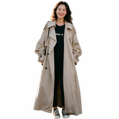 Francesca - Oversized Casual Trench Coat for Women