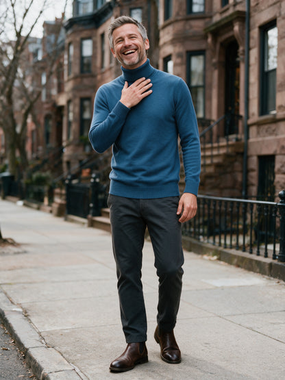 Gabrielle - Luxurious Cashmere Sweater for Men - view 4