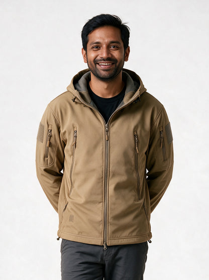 Gabrielle - Warm Softshell Fleece Jacket for Outdoor Activities - view 1