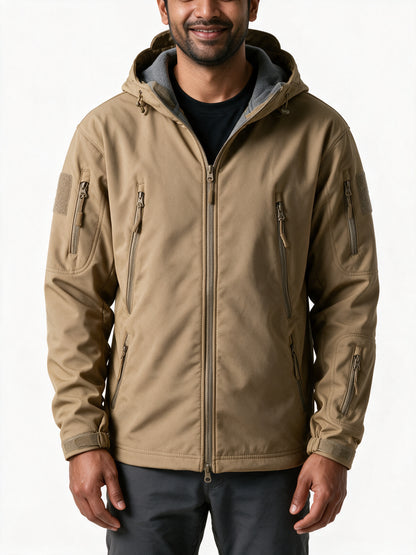 Gabrielle - Warm Softshell Fleece Jacket for Outdoor Activities - view 3