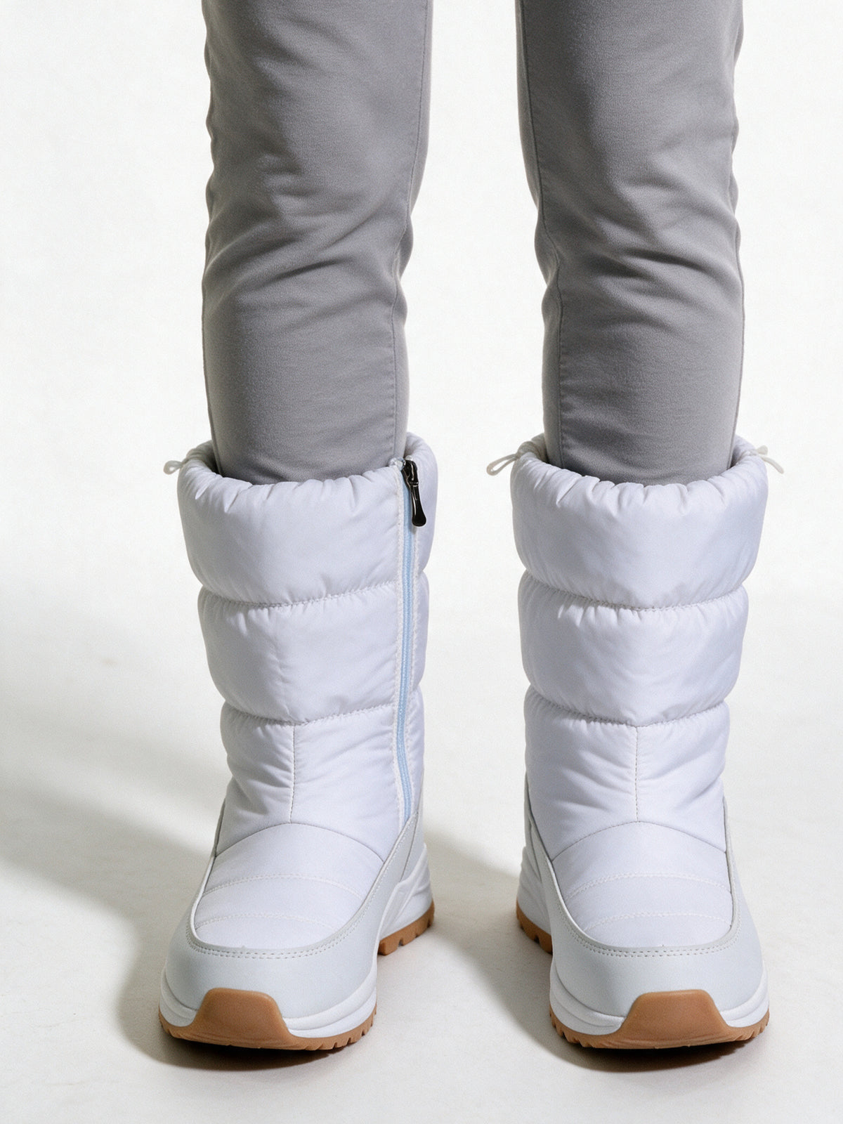 Gunn - Women's Padded Mid Calf Pull On Boots - view 1