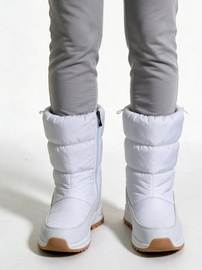 Gunn - Women's Padded Mid Calf Pull On Boots - view 1