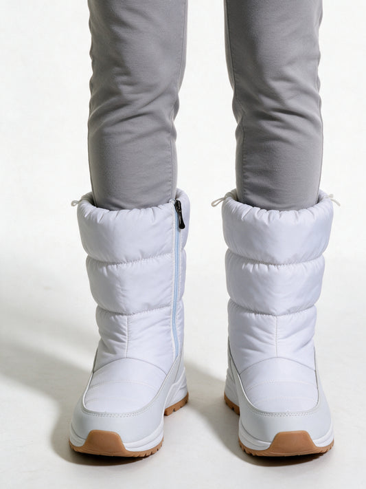 Gunn - Women's Padded Mid Calf Pull On Boots - view 1