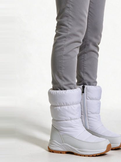 Gunn - Women's Padded Mid Calf Pull On Boots - view 2