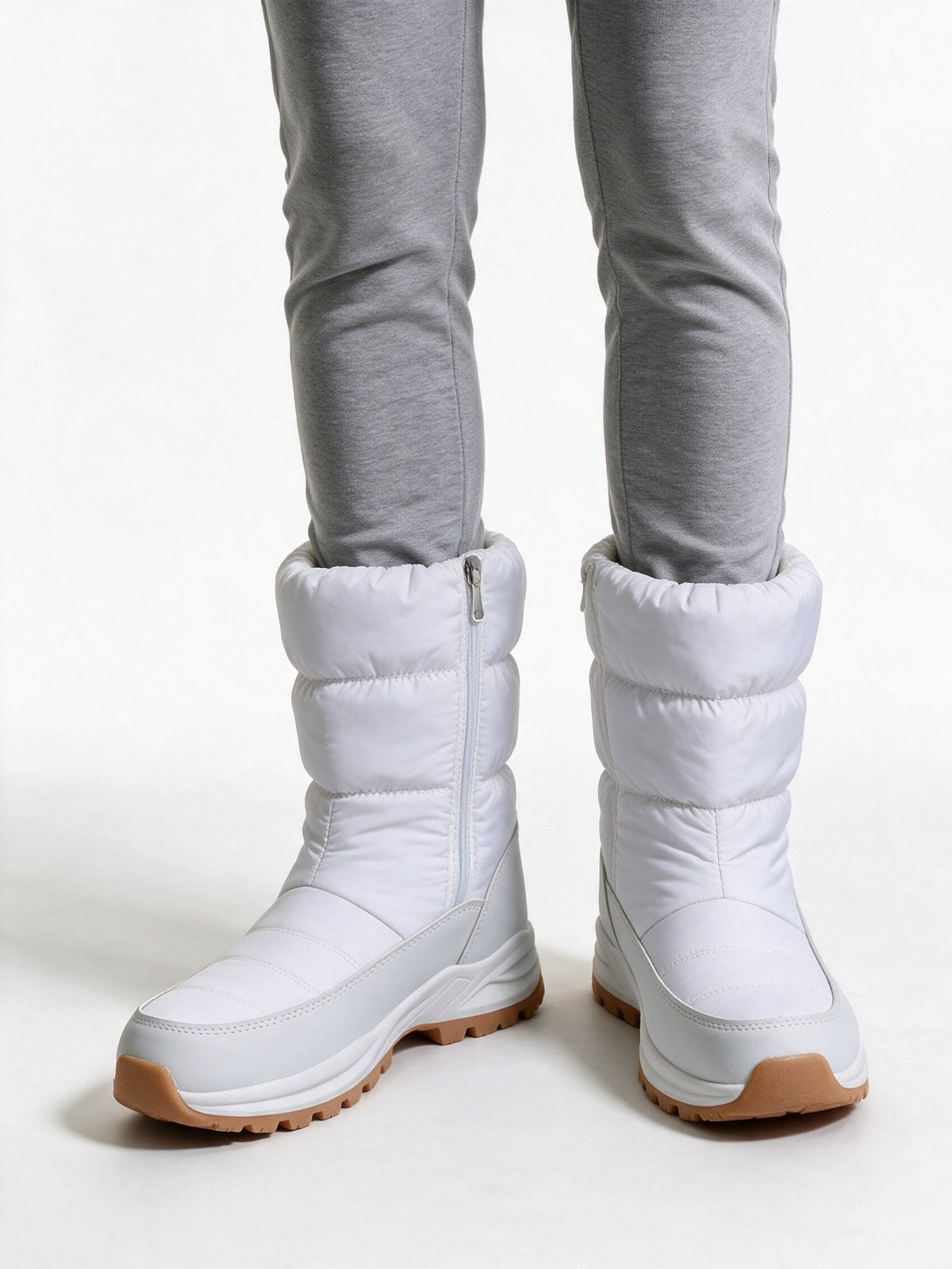 Gunn - Women's Padded Mid Calf Pull On Boots - view 3