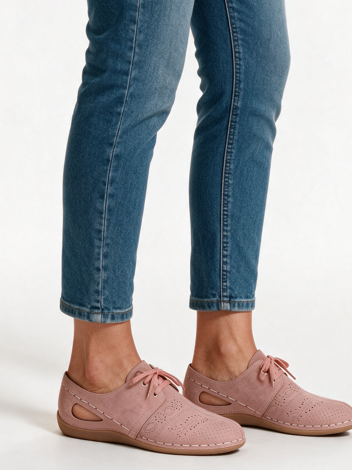 Kiara - Women's Lace Up Backless Wedge Shoes - view 2