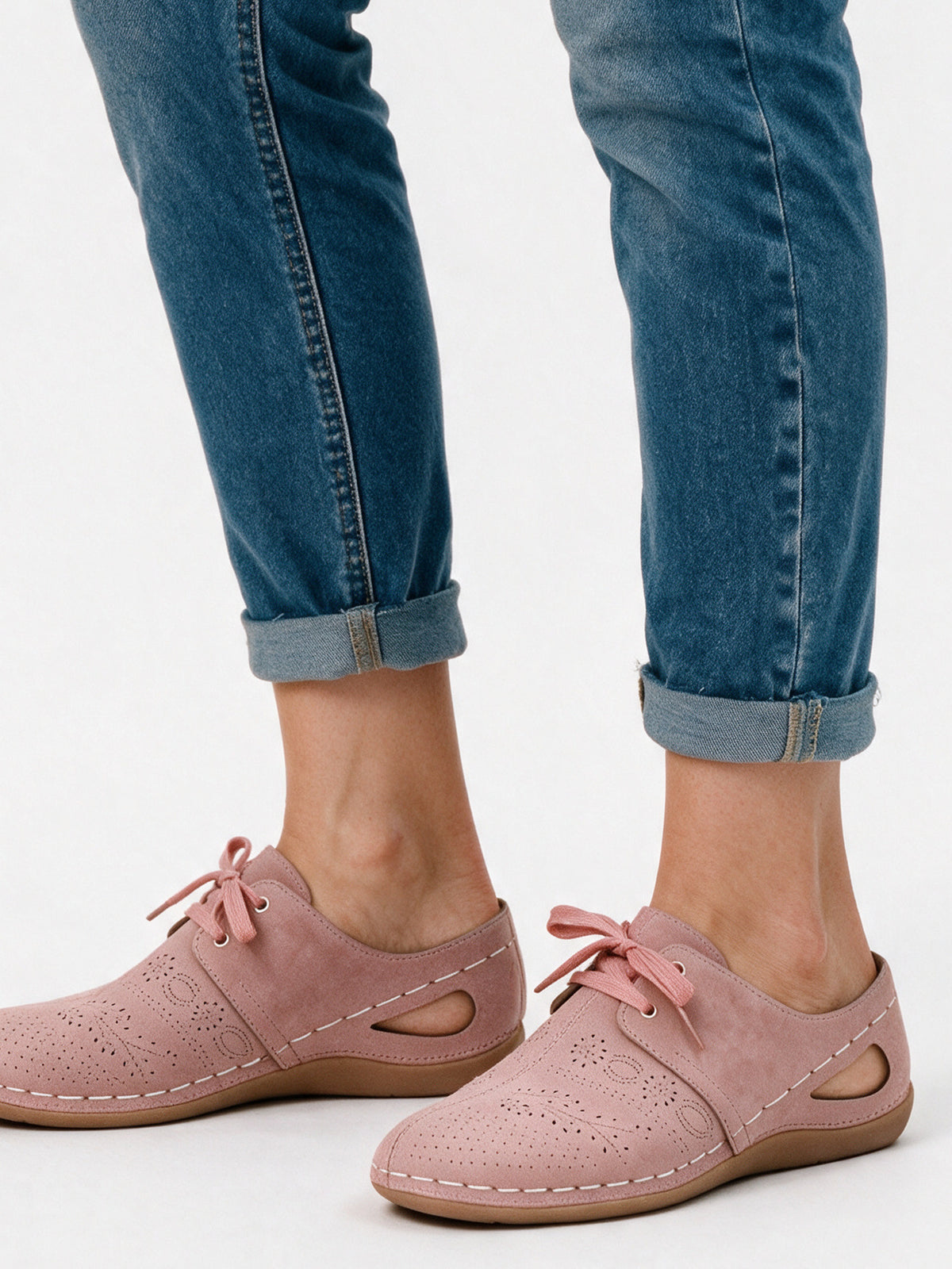 Kiara - Women's Lace Up Backless Wedge Shoes - view 3