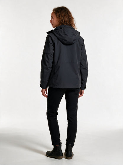 Layla - Water-Resistant Hooded Jacket with Warm Lining - view 5