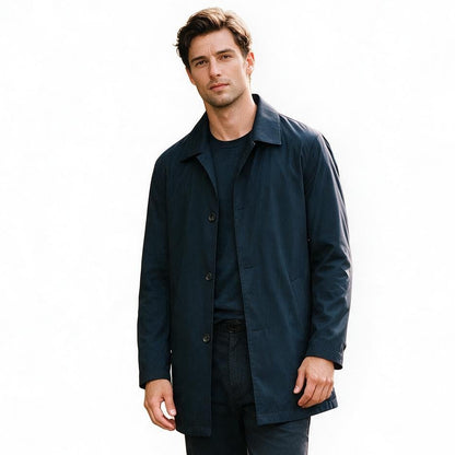 Levi - Stylish Long Windproof Jacket for Autumn
