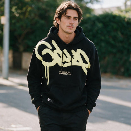 Logan - Oversized Casual Letter Hoodie
