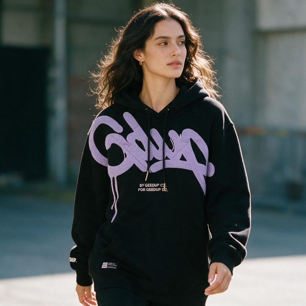 Logan - Oversized Casual Letter Hoodie