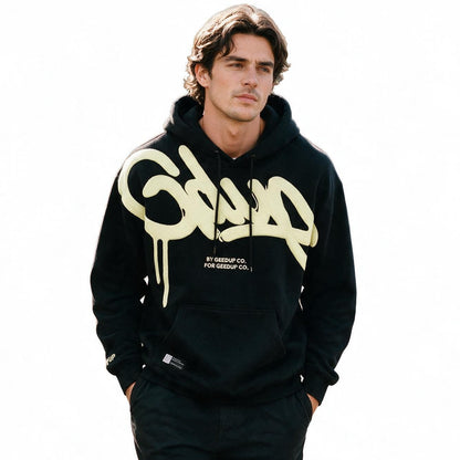Logan - Oversized Casual Letter Hoodie