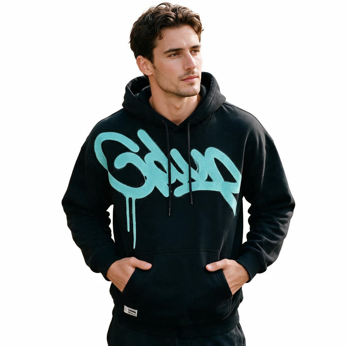 Logan - Oversized Casual Letter Hoodie