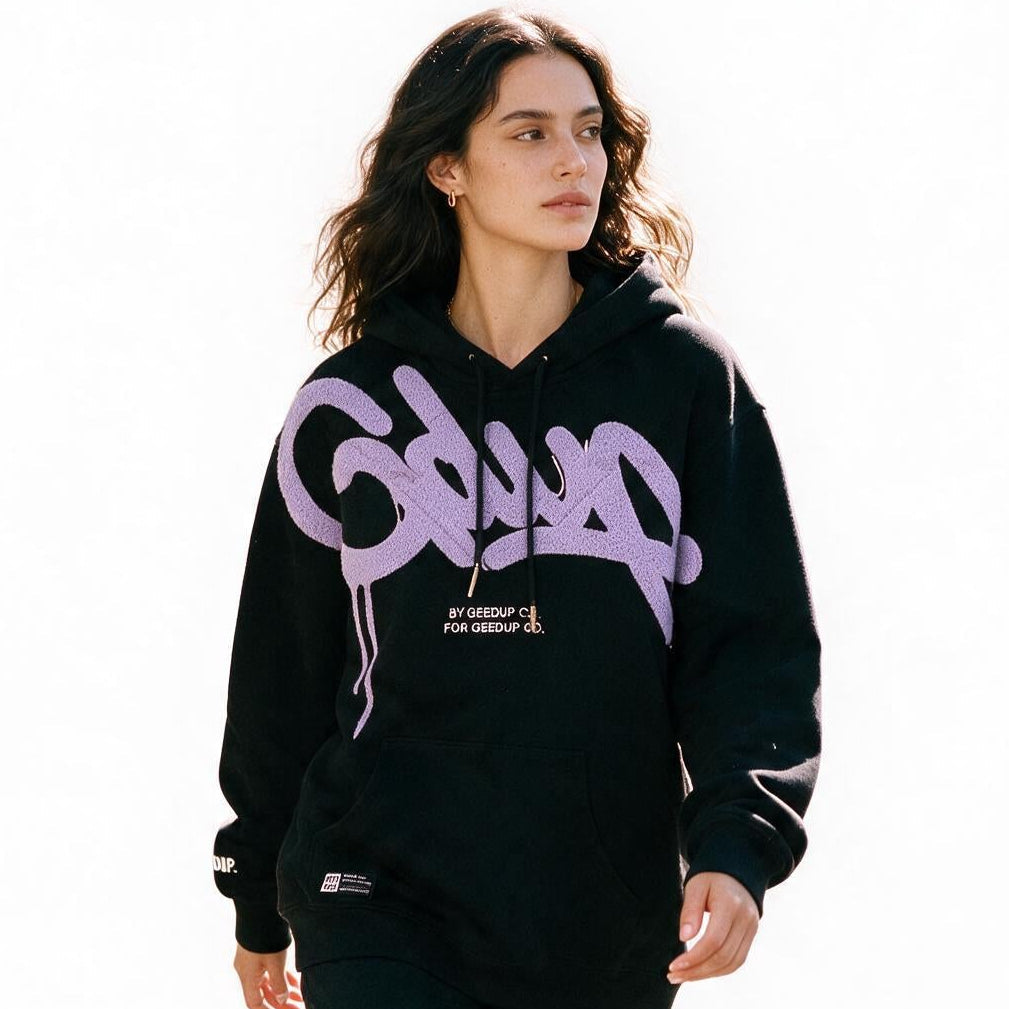 Logan - Oversized Casual Letter Hoodie