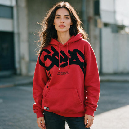 Logan - Oversized Casual Letter Hoodie