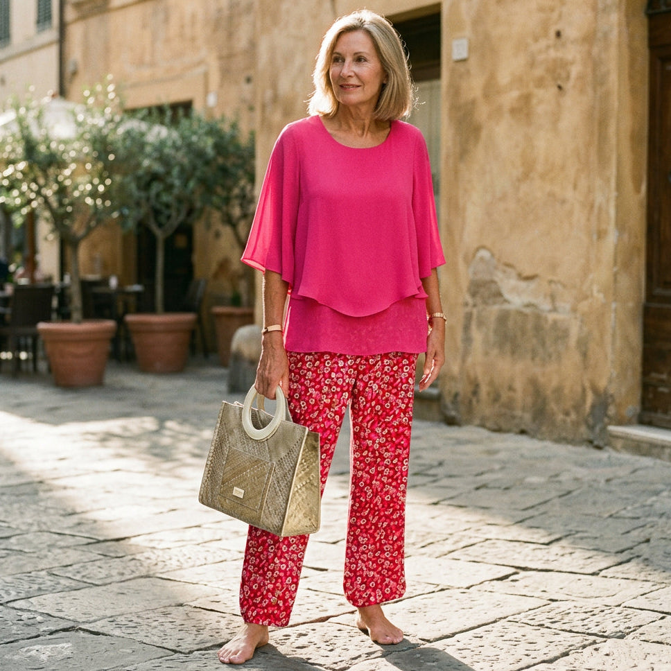 Luciana - Elegant Women's Loungewear Two-Piece Set