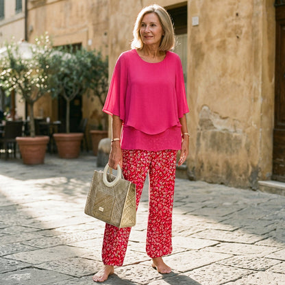 Luciana - Elegant Women's Loungewear Two-Piece Set