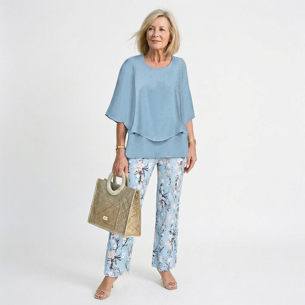 Luciana - Elegant Women's Loungewear Two-Piece Set