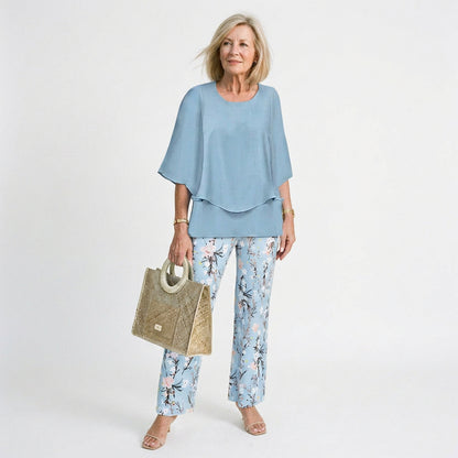 Luciana - Elegant Women's Loungewear Two-Piece Set