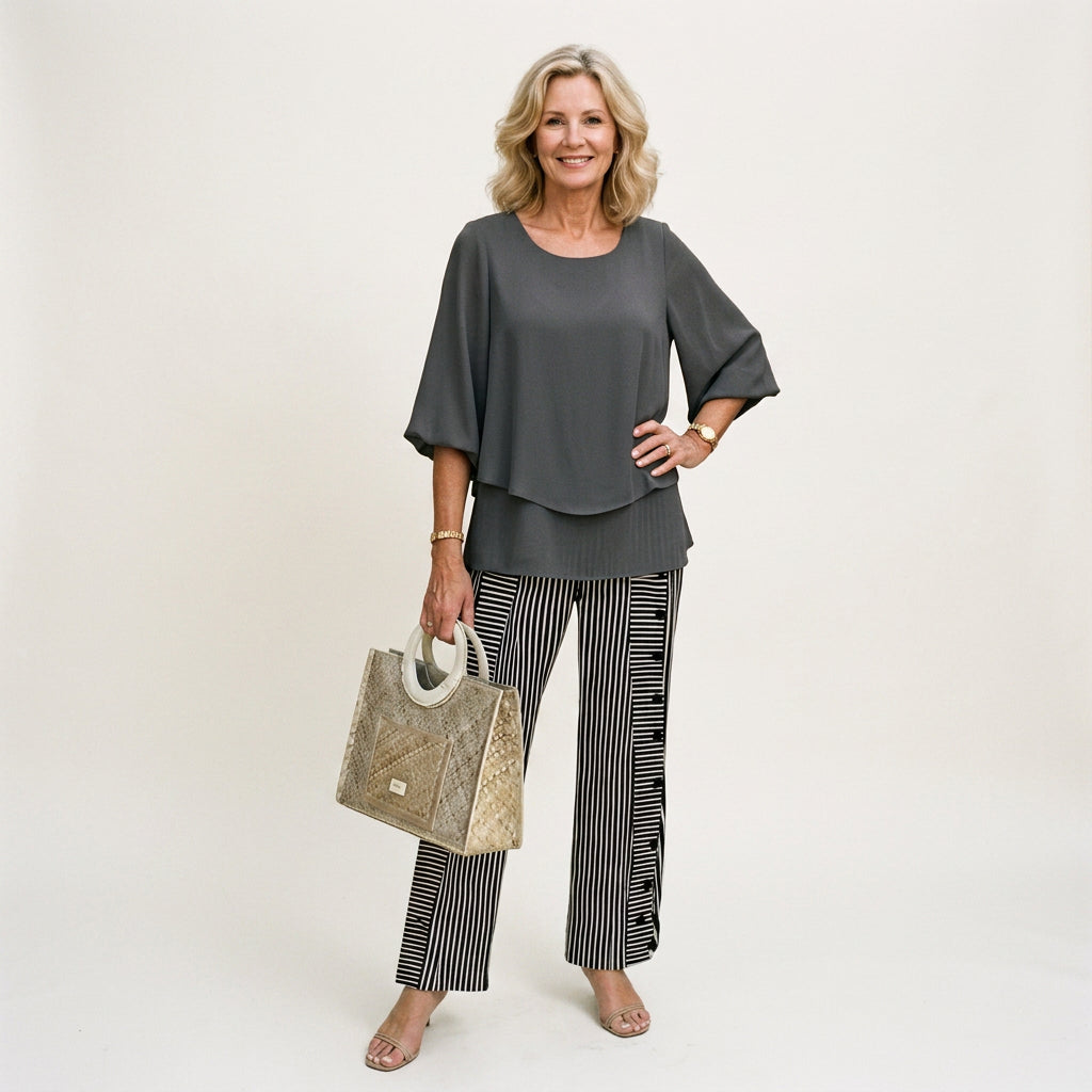 Luciana - Elegant Women's Loungewear Two-Piece Set