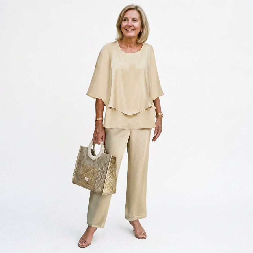 Luciana - Elegant Women's Loungewear Two-Piece Set