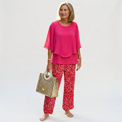Luciana - Elegant Women's Loungewear Two-Piece Set