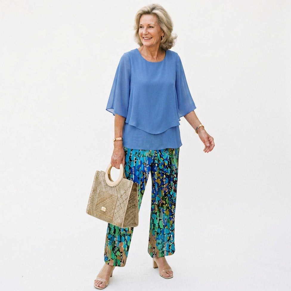 Luciana - Elegant Women's Loungewear Two-Piece Set