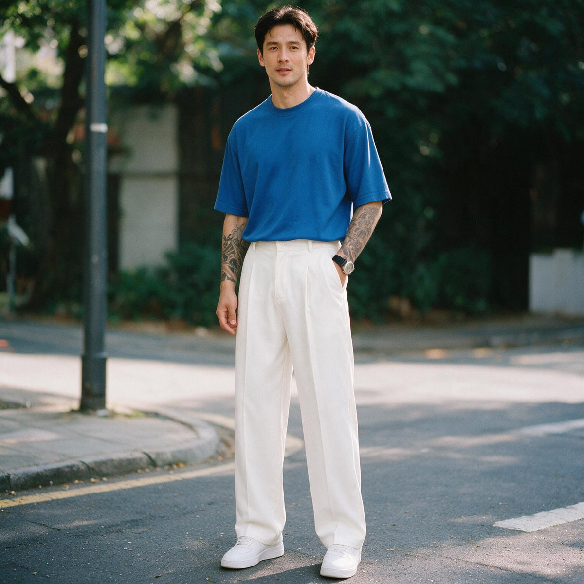 Luke - Lightweight Summer Suit Pants