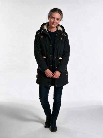 Madison - Hooded Parka Coat with Adjustable Waist - view 1