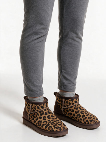 Malin - Women's Leopard Print Pull On Boots and Slip Ons - view 2