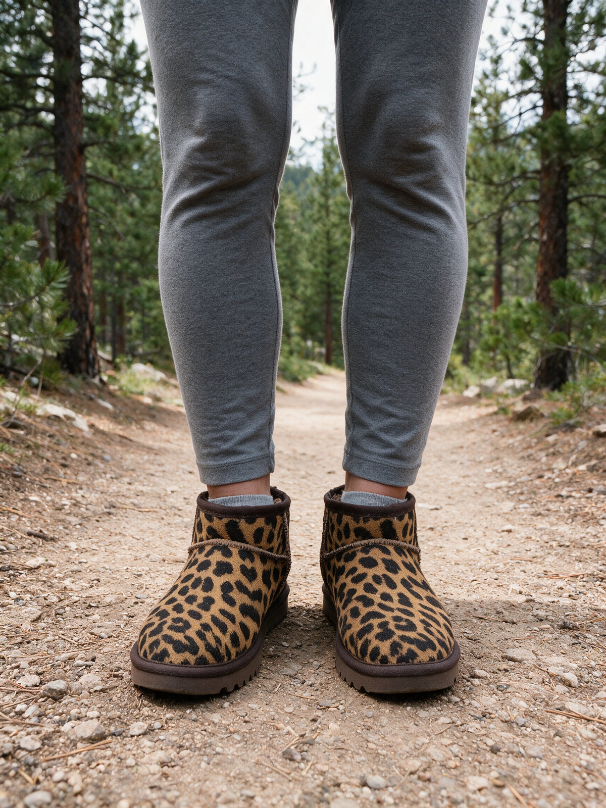 Malin - Women's Leopard Print Pull On Boots and Slip Ons - view 4