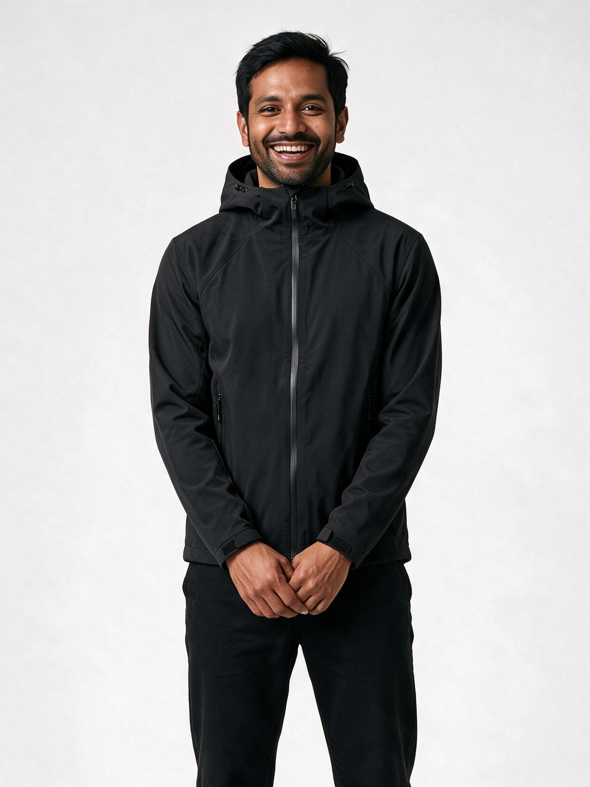 Matteo - Men's Hooded Softshell Jacket with Warm Lining - view 1