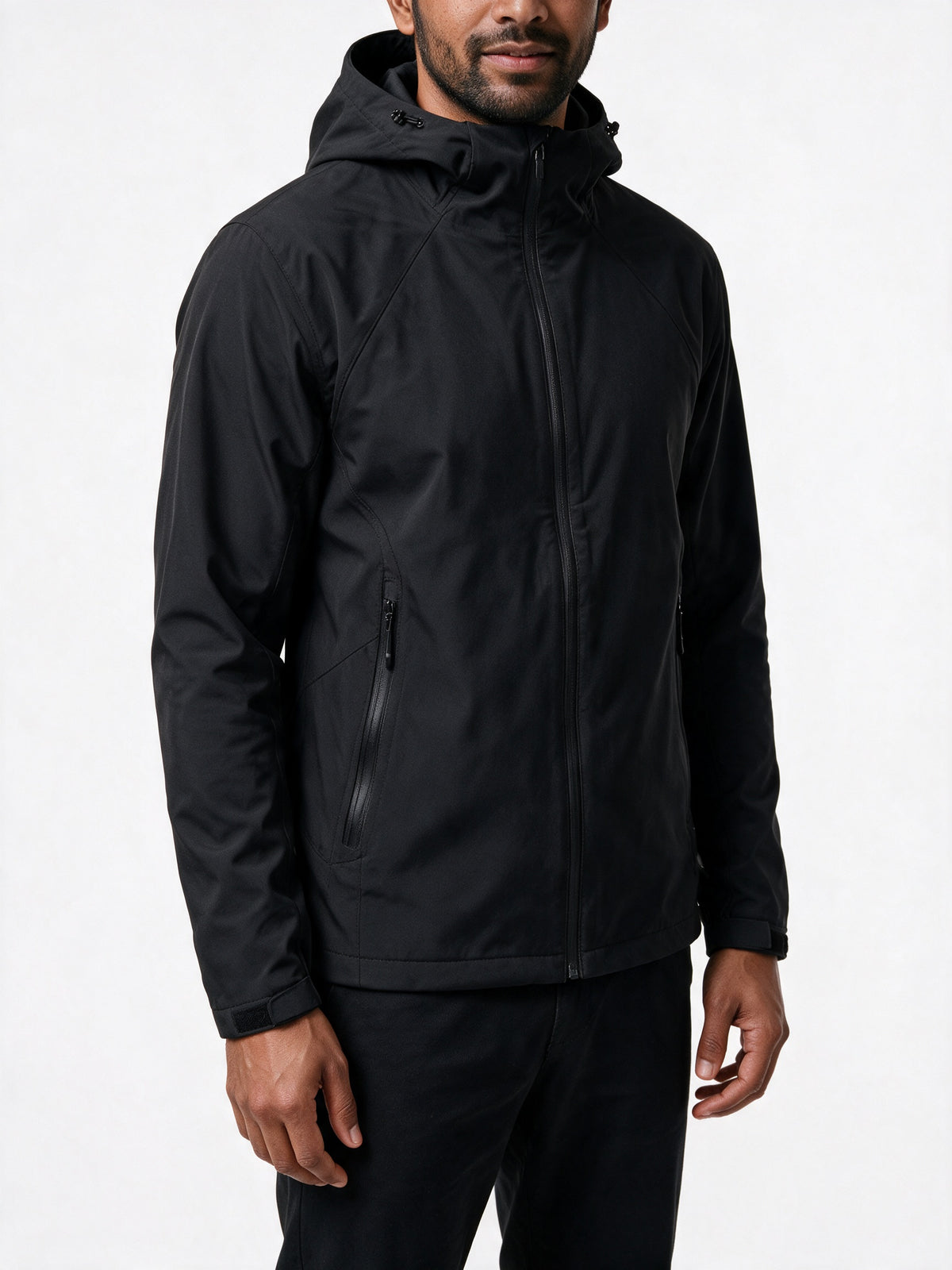 Matteo - Men's Hooded Softshell Jacket with Warm Lining - view 3