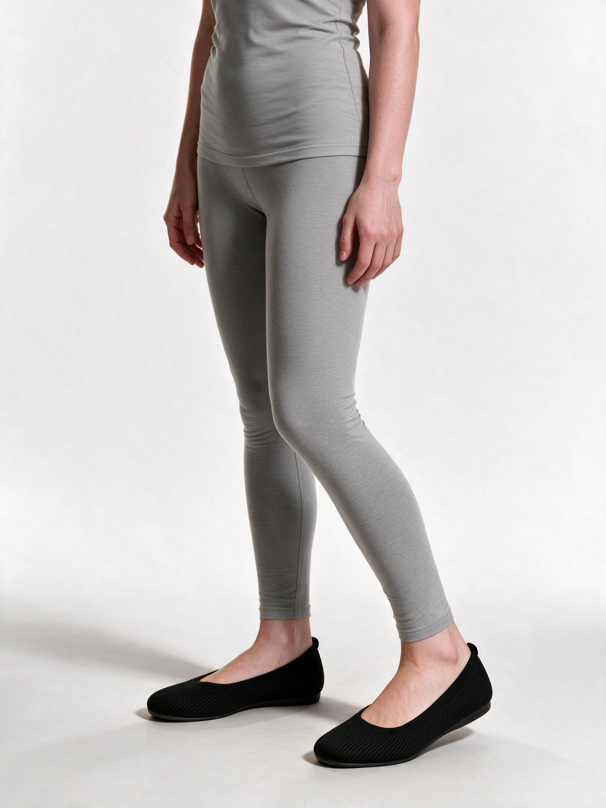 Mhyraene - Knit Slip-On Ballet Flats - view 2