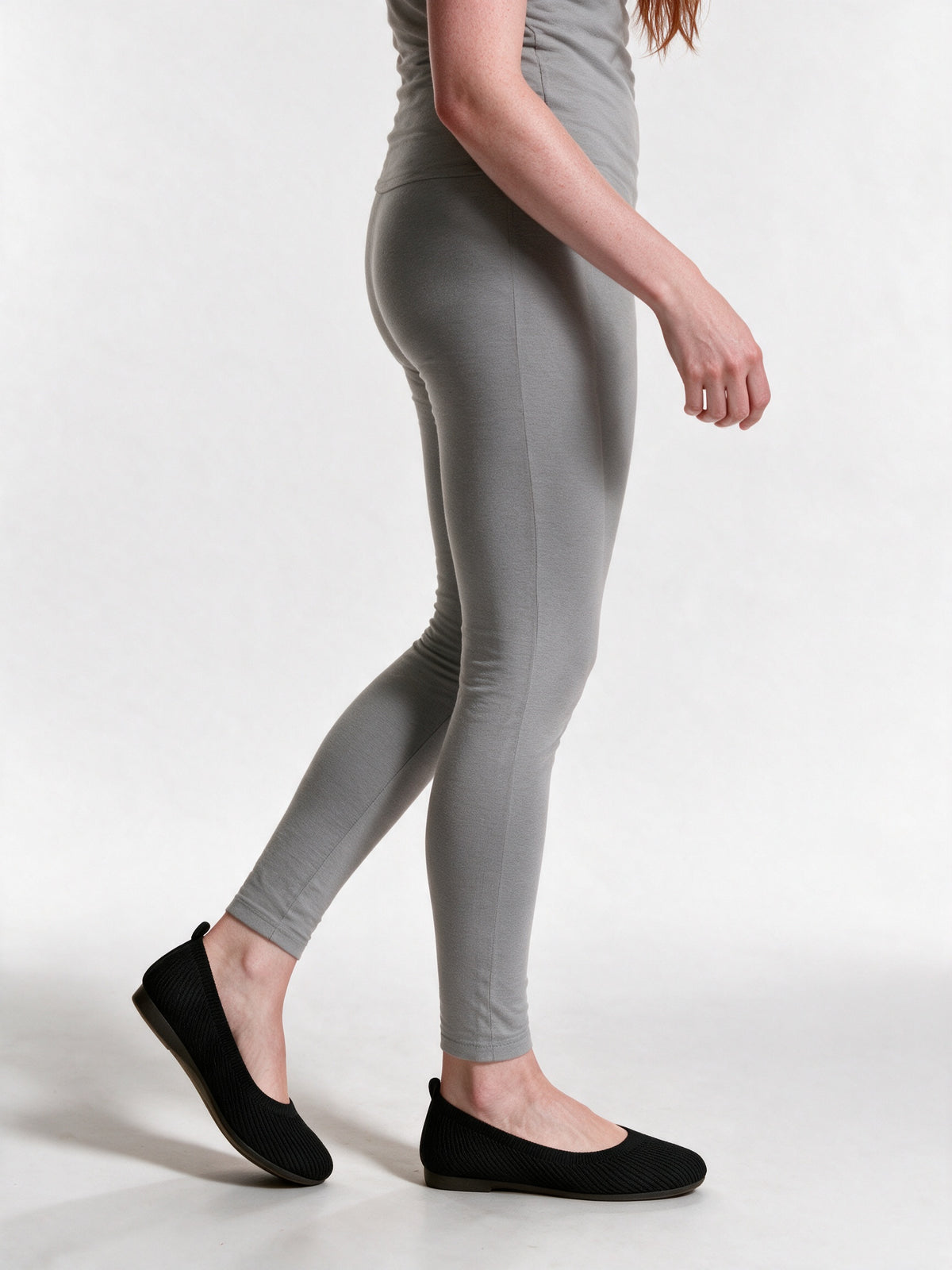 Mhyraene - Knit Slip-On Ballet Flats - view 5