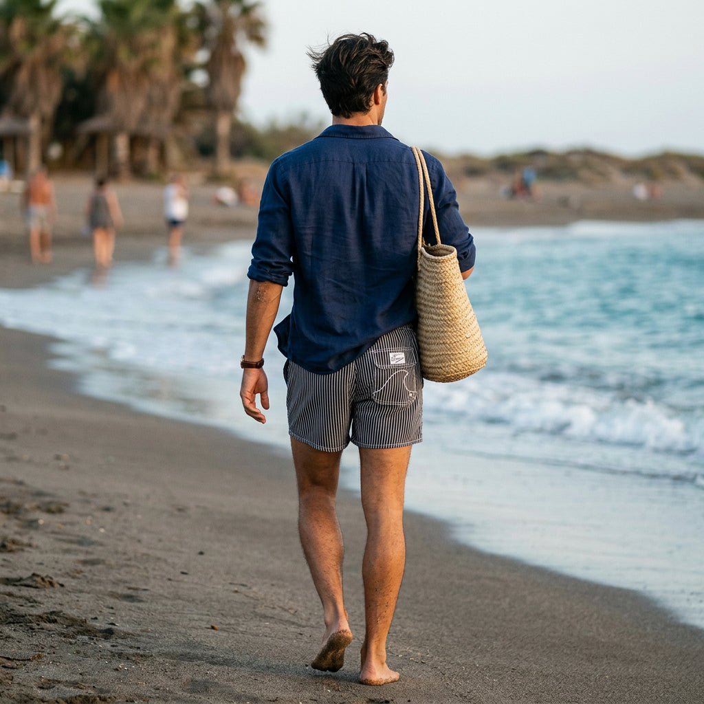 Noah - Lightweight Men's Swim Trunks for Summer Fun