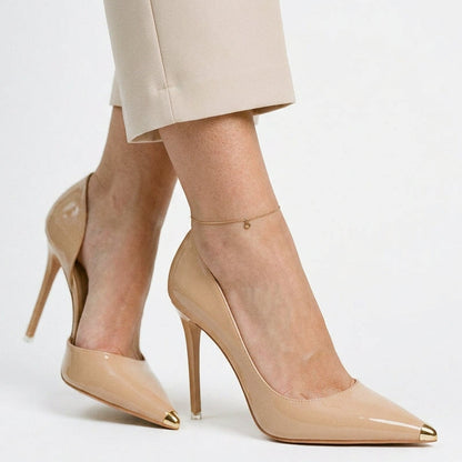 Juliette - Comfortable Closed Toe Heels for Women