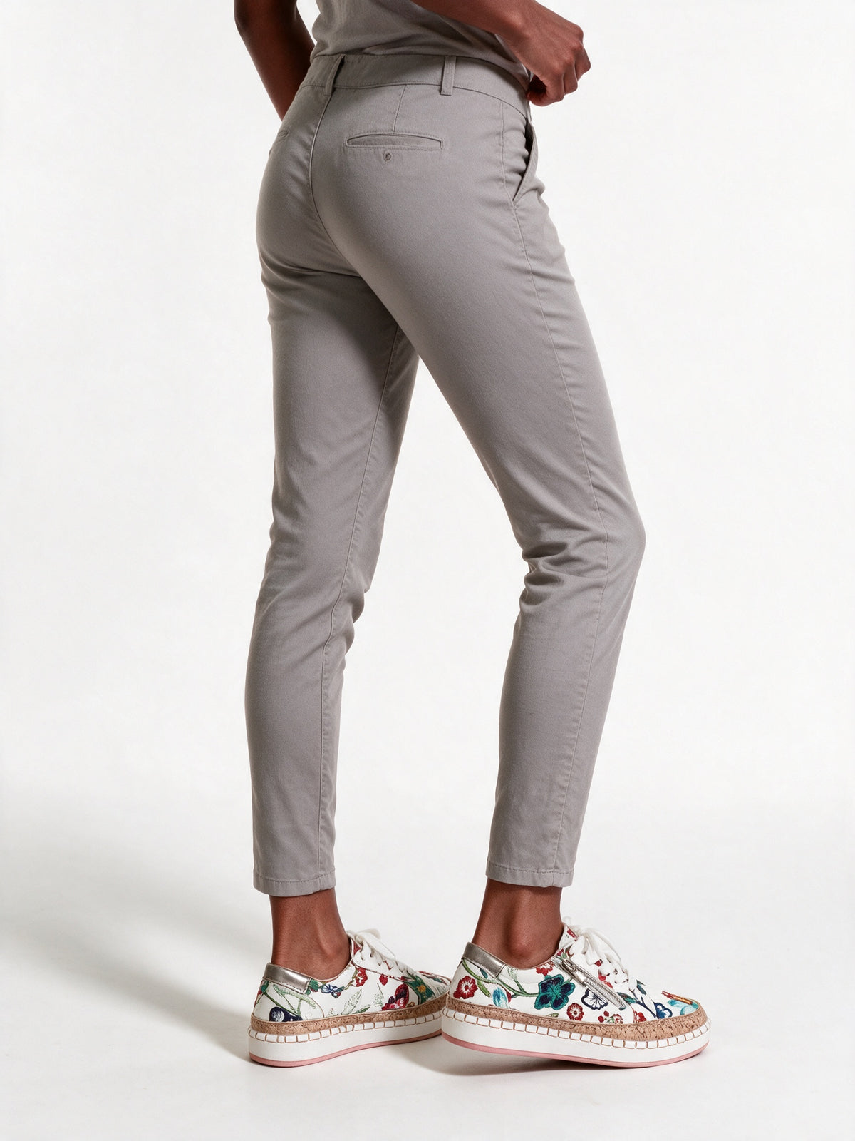 Olisette - Floral Print Side Zip Sneakers - view 5
