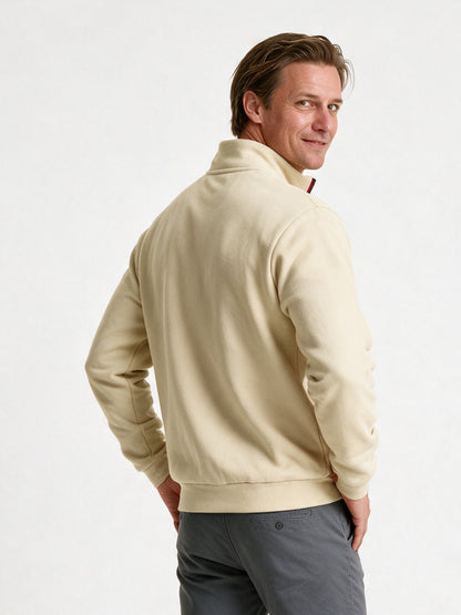 Olof - Men's Quarter Zip Stand Collar Sweatshirt - view 5