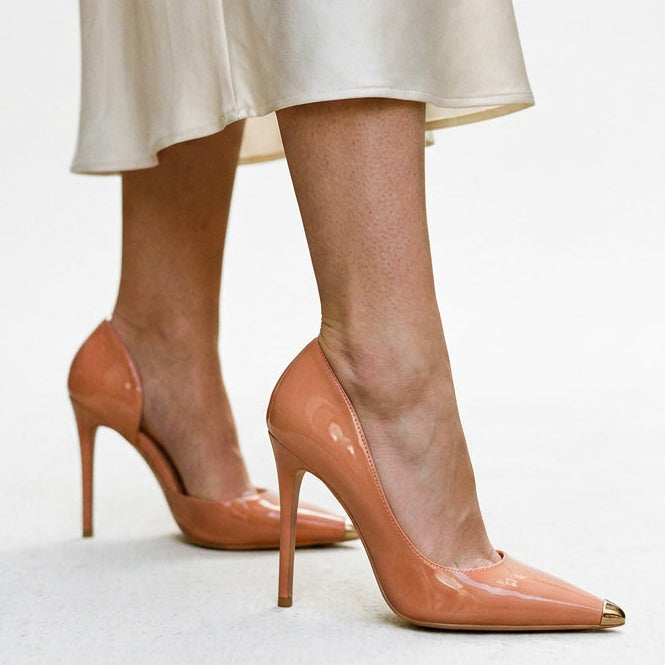 Juliette - Comfortable Closed Toe Heels for Women