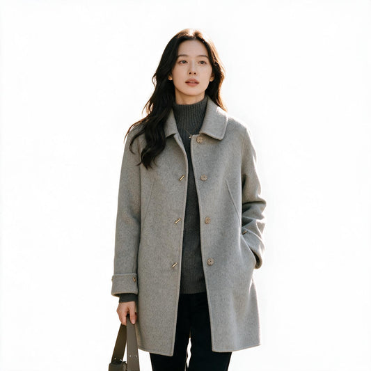 Reese - Elegant Woolen Winter Coat for Women