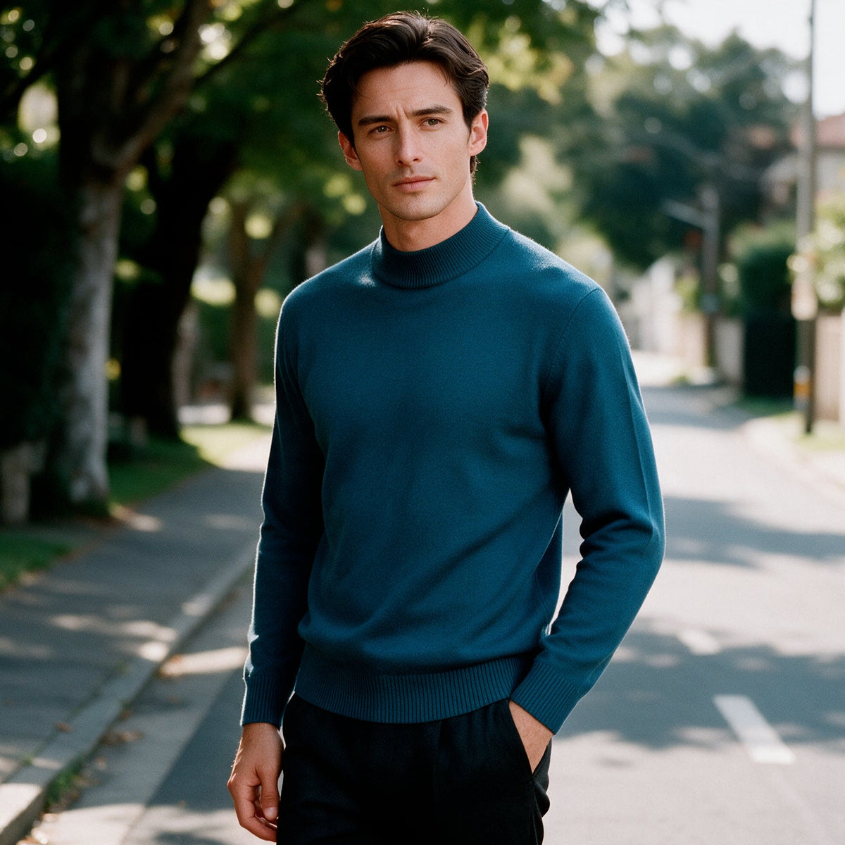 Richard - Elegant Men's Cashmere Sweater for All Occasions