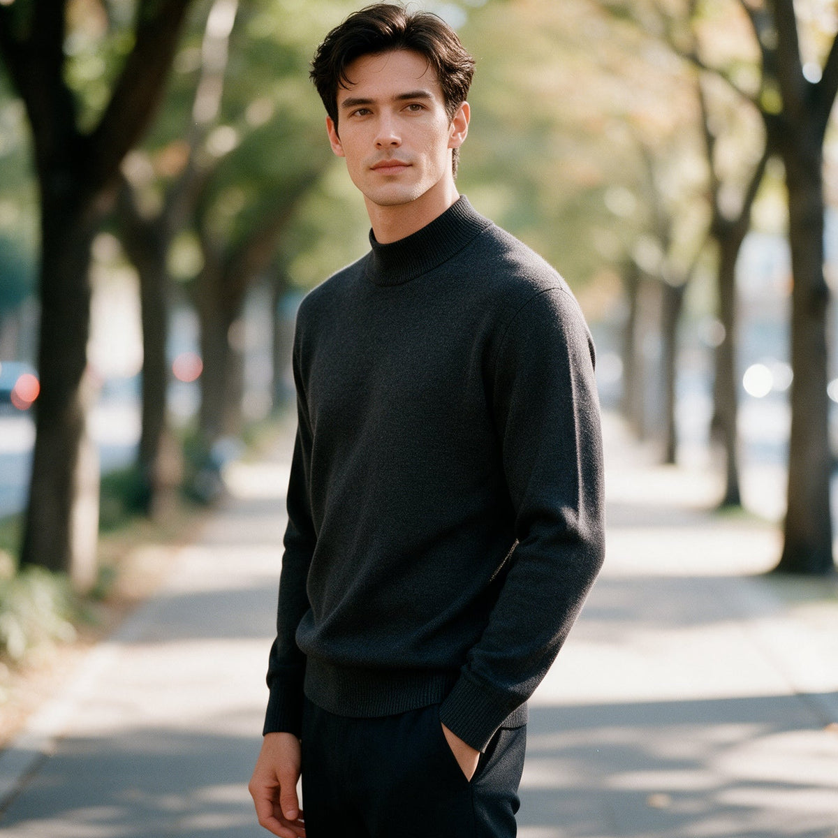Richard - Elegant Men's Cashmere Sweater for All Occasions
