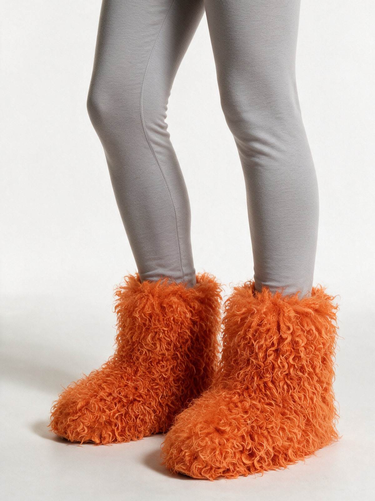 Runa - Women's Curly Fluffy Pull On Boots - view 3