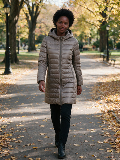 Sabrina - Stylish Ultralight Down Jacket for Autumn - view 4